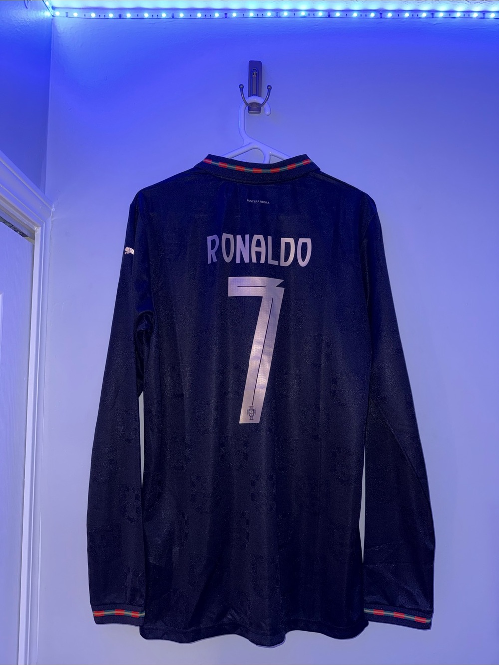 25/26 Ronaldo #7 Portugal Pantera Negra Soccer Jersey
